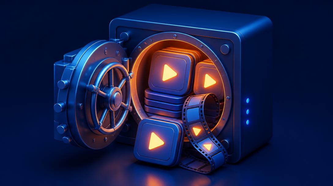 Commission Cycle Clip Vault licensed footage library